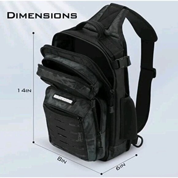 KastKing BlowBak Tactical Fishing Sling Tackle Storage Bag main image 10